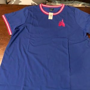 NWT Her Universe Disney Castle T Shirt 1x